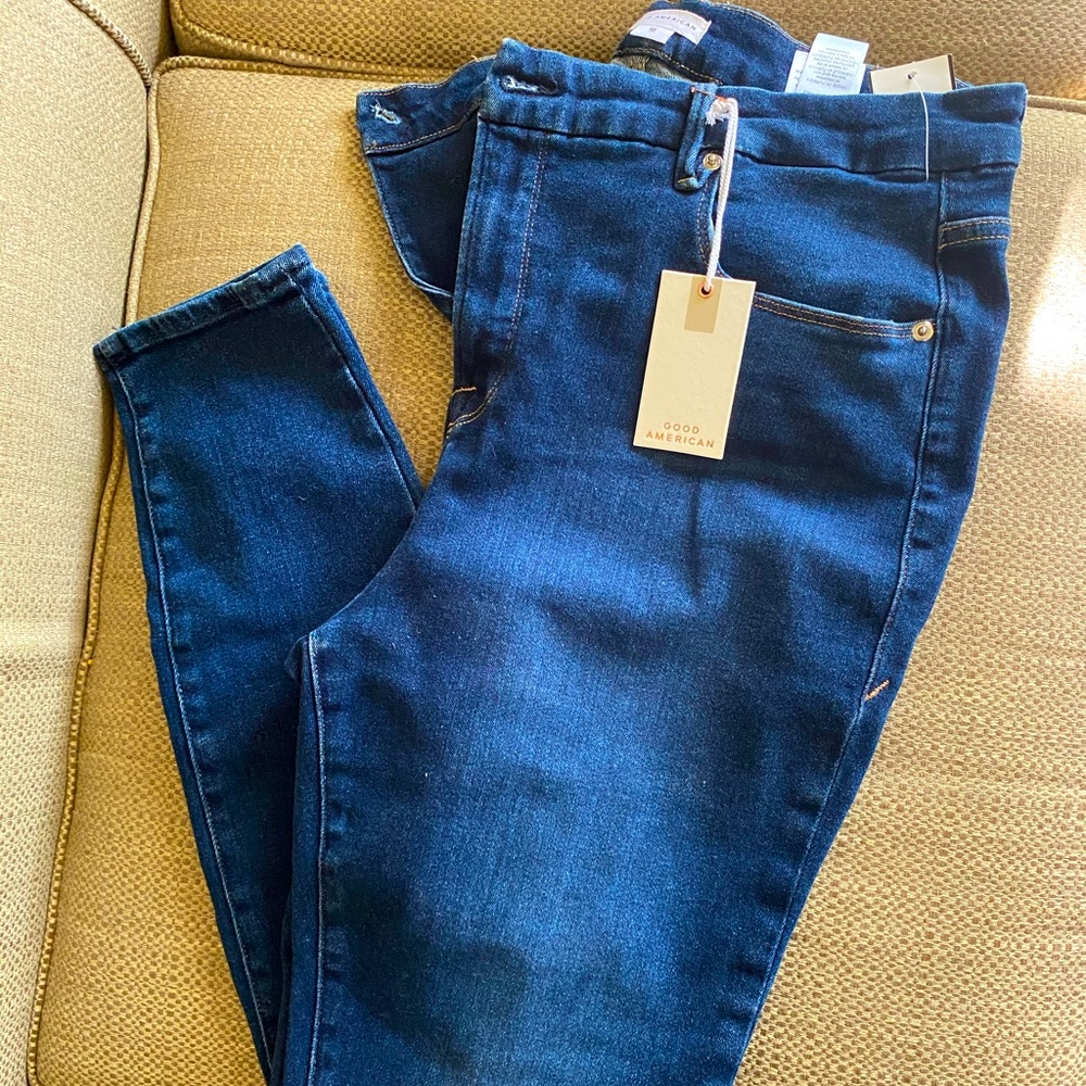 NEW Good American skinny jeans